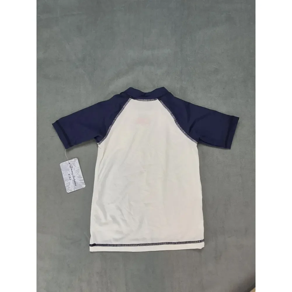 Boy's Tommy Bahama Short Sleeve Rash Guard Shirt Size XS Boy's Swimwear